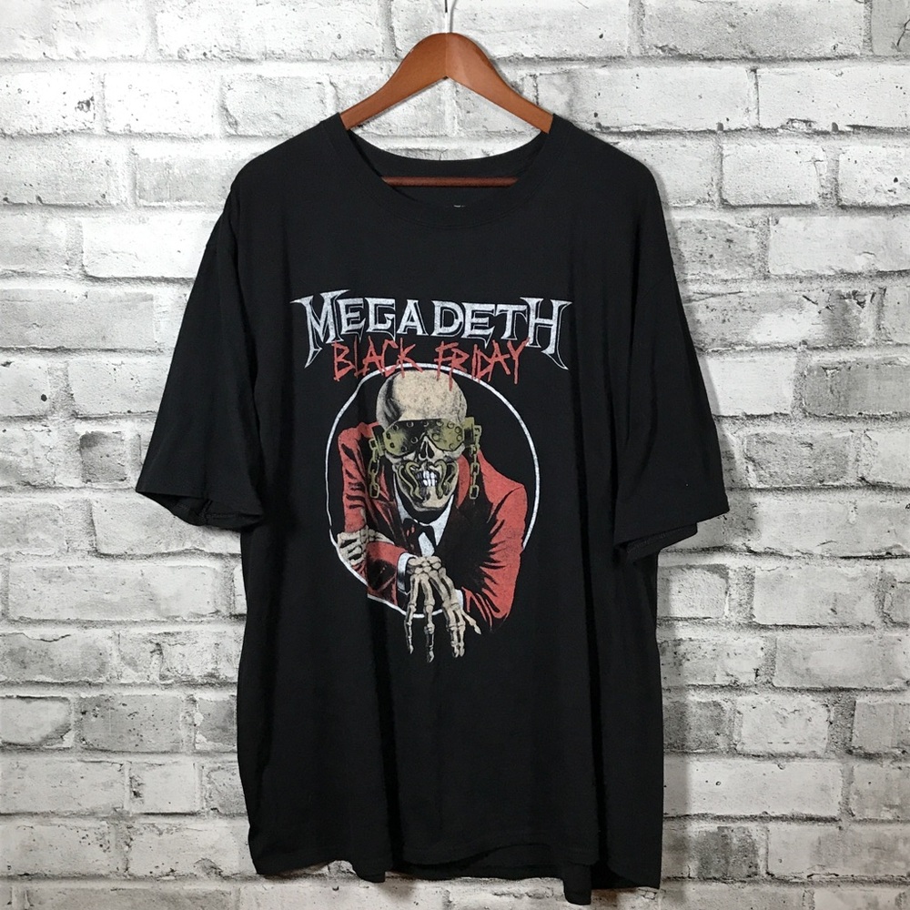 Megadeth Black Friday T-Shirt 3XB